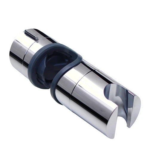 PIH Hand Shower Bracket for Slide Bar Adjustable 22-25MM O.D, Chrome Plated