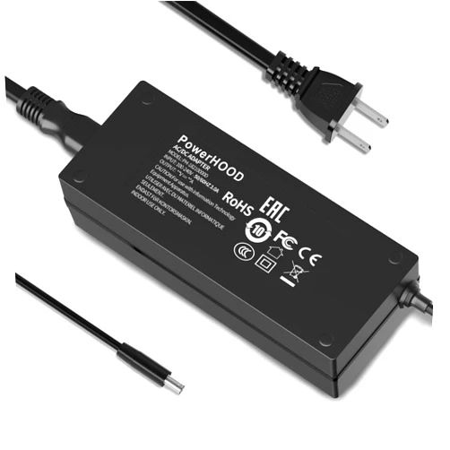 PowerHOOD 19V AC/DC Adapter Compatible with Nakamichi Shockwafe Pro 7.1 SSE/Ultra 9.2 eARC Home Surround Sound System Dolby Atmos Soundbar 19VDC DYS602-190342-17608B Power Supply Cord Charger Cable