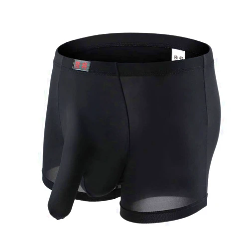 SHACE Elephant Thong For Men See Through Stretch Underpants Breathable Comfortable Trunks See Through Underwear Knickers