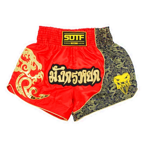 SOTF Boxing Shorts for Men Training Muay Thai Shorts Women Kickboxing Shorts for Kids