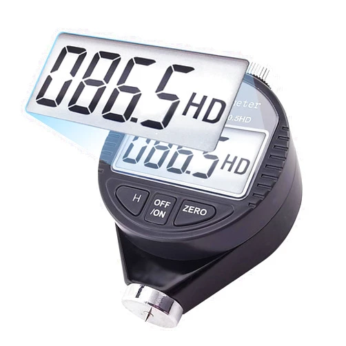 Gain Express Shore D Hardness Tester Meter Portable 0-100HD Digital Durometer D for Rubber, Tire, Plastic, Thermal Plastic, Flooring, Bowling Ball with Large LCD Display