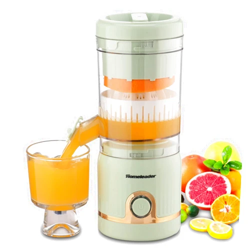 Homeleader Electric Juicer Rechargeable, Citrus Juicer Machines with USB, Portable Orange Juice Squeezer, Premium Juicer for Lemon, Tomato, Grape, Watermelon