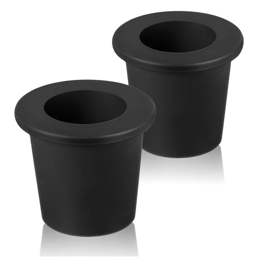Outus 2 Pieces Patio Table Umbrella Hole Ring Umbrella Cone Wedge Plug Umbrella Stabilizer Sleeve for 2 to 2.5 Inch Patio Table Hole and 1.5 Inch Pool Umbrella Adapter