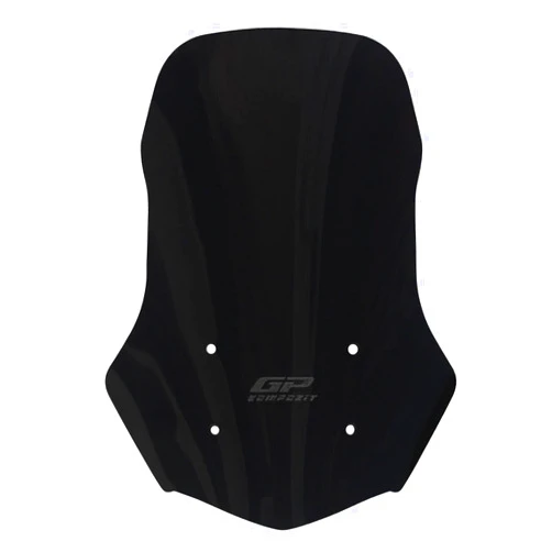 GP Kompozit Windshield Windscreen Black Compatible for Triumph Rocket 3 R/GT 2010-2023 46 cm
