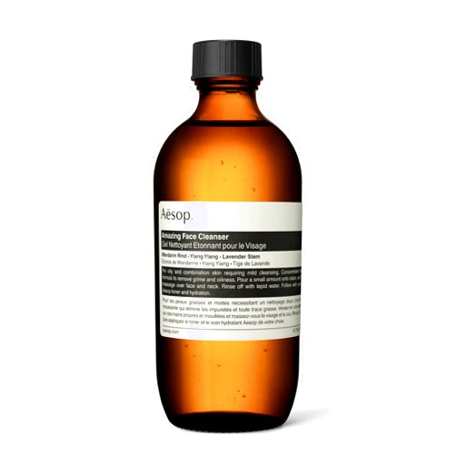 Aesop Amazing Face Cleanser | Non Drying, Concentrated Low Foaming Daily Cleanser | Cleanse Skin of Oil and Grime Without Disturbing Natural Balance | 6.7 oz / 200 mL
