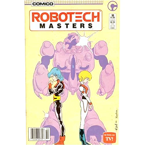 Mike Baron Neil Vokes,Neil Vokes Robotech Masters #10