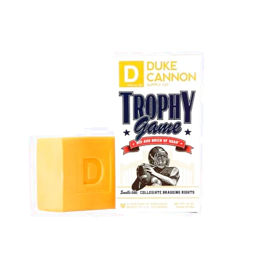 Duke Cannon Supply Co. Big Brick of Soap for Men, Trophy Game Scent, 10 oz (Pack of 1)