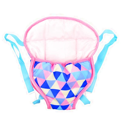 XADP Baby Dolls Carrier Backpack Doll Accessories Front and Back Carrier with Straps for 15 Inch to 18 Inch Dolls, Multicolor