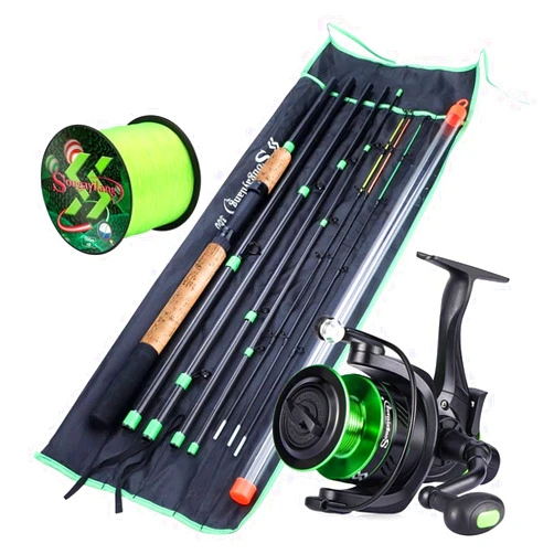 HNHYNSY Telescopic Fishing Rod Fishing Combo Casting Fishing Rod Reel Combo 4 Sections Carbon Fiber Fishing Rod Baitcasting Reel Fishing Rods (Bundles : 3.0M and 4000Reel)