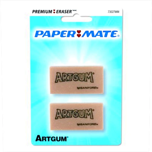 Sanford(R) Design(R) Artgum(R) Erasers, Pack Of 2
