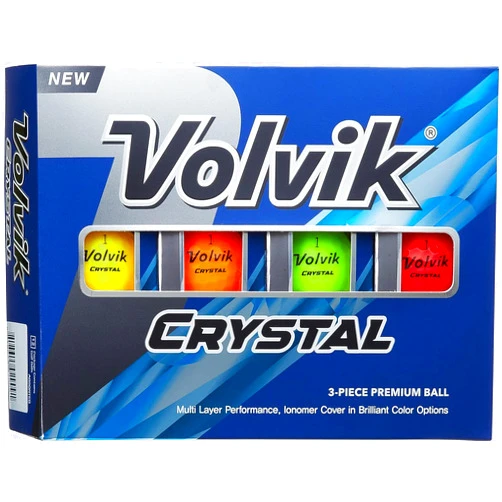 Volvik New Crystal Golf Balls Dozen