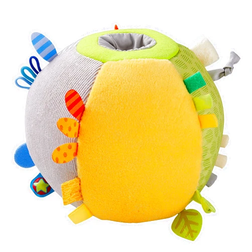 HABA Baby Balls - Machine Washable Baby Sensory Toys - Ideal Baby Toy for Teething, Tummy Time Toys for Ages 6 Months & up