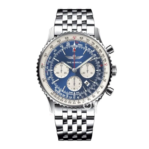 TIME WARRIOR Men's Watches Automatic Chronograph Men's Mechanical Watch Fashion Luminous Luxury