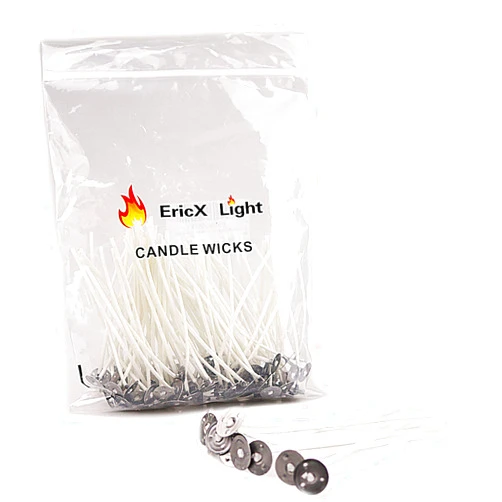 EricX Light 100 Piece Cotton Candle Wick,3.5