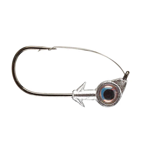 Z-MAN WEJH14-02PK3 Weedless Eye Jigheads 1/4 oz Pearl 3 Pack Pack, Multi, One Size