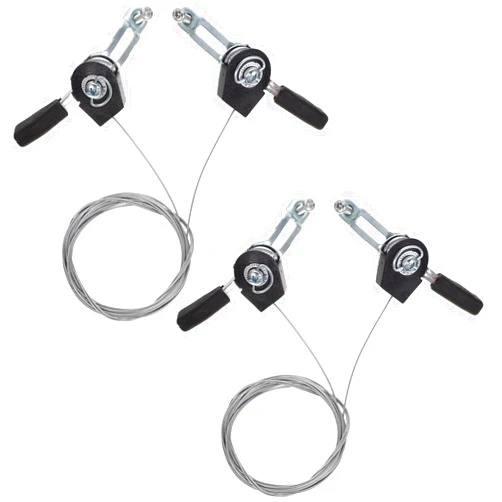 CLISPEED 2pcs ​​Controller Metal Brake Controller Bike Shifter Friction Shifter Levers Replacement Bike Gear Shifter Professional Bicycles Shifter Bike Shifting Tool Major Rope