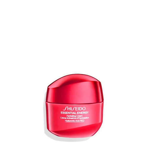 Shiseido Essential Energy Hydrating Cream Mini - 30 mL - Visibly Reduces the Look of Pores & Fine Lines - With Hyaluronic Acid - 24-Hour Hydration - Vegan - All Skin Types