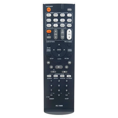 AIDITIYMI RC-708M Remote Control Replacement Supports for Onkyo AV Receiver HT-R960 Home Theater System HT-S9100THX HT-S9100 HTS9100THX-B S9100THX-HT Speaker System SKC-960C SKF-960F SKM-960S SKW-960 SKB-960