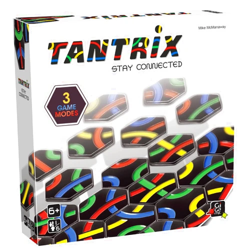 GIGAMIC Tantrix Strategy | Ages 6+ | 1 to 6 Players | 30 Minutes