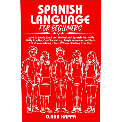CLARA KAPPA SPANISH LANGUAGE FOR BEGINNERS: Learn to Speak, Read, and Understand Spanish Fast with Daily Practice, Core Vocabulary, Simple Grammar, and Real- Life ... Starting from Zero (Language Mastery Guides)