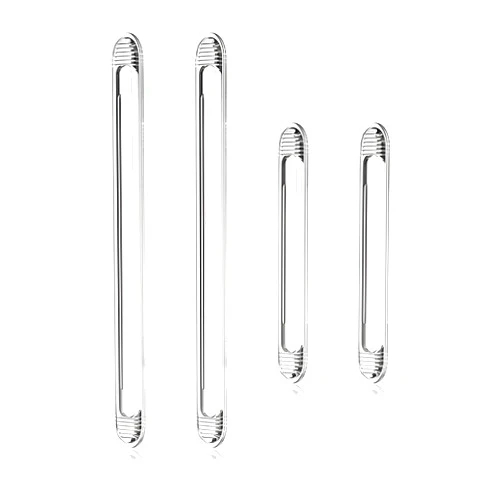 FSTURIOS 4PCS Bumper Guard Protector Clear Strips, Anti-Collision Adhesive Clear Bumper Car Door Edge Guards, Airbag Cushioning Strip Wall Protector for Auto Furniture Shower Door