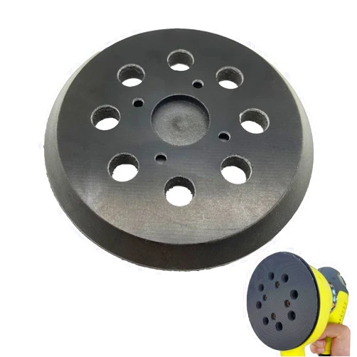 H2SOLUTION HH M&A HAPPY HOME 5 Inch Hook and Loop Replacement Sanding Pad for Ryobi OE # 300527002, Compatiable with Ridgid RS290,RS280VS, RS281VS, P411 Random Orbit Sander