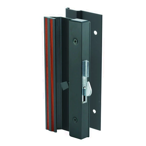 Prime-Line C 1007 Low Profile/Low Base Black Aluminum Latch Handle (Single Pack)