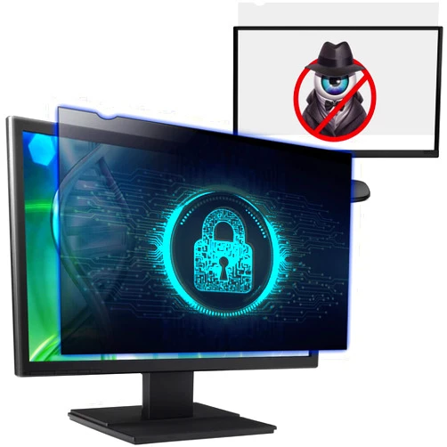 Izmapaic Computer Privacy Screen Filter for 22 Inch 16:10 Widescreen Monitor, Anti-Spy/Anti Glare Protector Office Accessories - WxH: 18 11/16