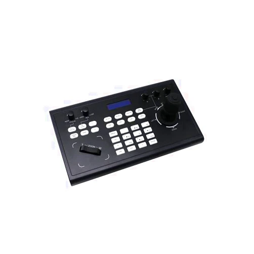 Zowietek PTZ Camera 4D Joystick Controller PoE| PTZ Universal Keyboard | Visca PELCO-D/P | RS232 RS422 RS485 | Controller for NDI PTZ Camera Live Streaming in Church, Meeting, Video Conference