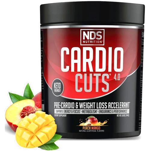 NDS Nutrition Cardio Cuts 4.0 - Peach Mango,20 servings (Pack of 1)