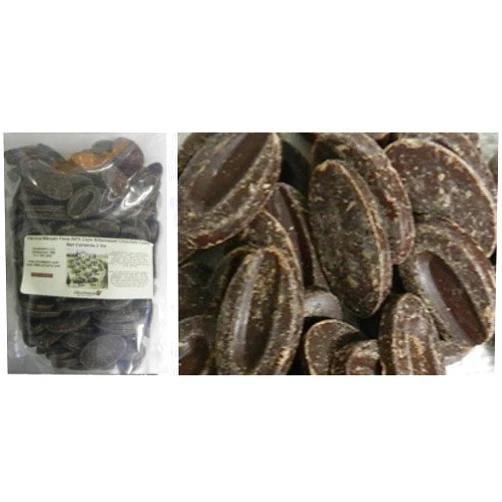 Valrhona 64% Manjari Dark Bitter Sweet Chocolate Feve from OliveNation - 1 pound