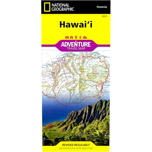 By National Geographic Maps - Adventure (Author) Hawaii Map (National Geographic Adventure Map, 3111)