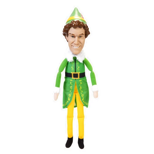 JAKKS Pacific Jakks Holiday Elf Buddy The Elf Talking Plush with 15 Phrases Approximately 12-Inches in Height