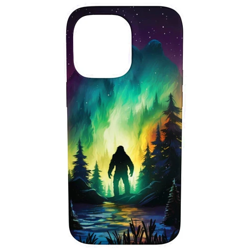 Bigfoot Lover SteMi Accessories Bigfoot Lover Yeti Sasquatch Cryptid Cryptozoology Case for iPhone 14 Pro Max