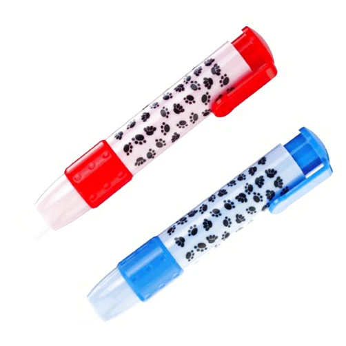 Max Cohen Paws Click Top Eraser, Package of 24