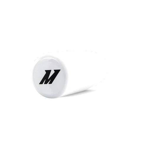 Mishimoto MMSK-WH Weighted Shift Knob, with 3 Thread Pitch Inserts for Universal Fit, White Steel