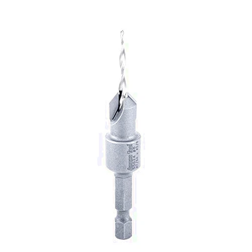 Amana Tool - 55624 Carbide Tipped 82° Countersink Taper #8 Screw 3/8 Dia x 7/64 Dril