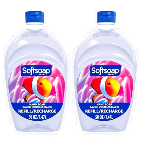 Softsoap Liquid Hand Soap Refill, Aquarium Series - 50 Fluid Ounce (Pack of 2)