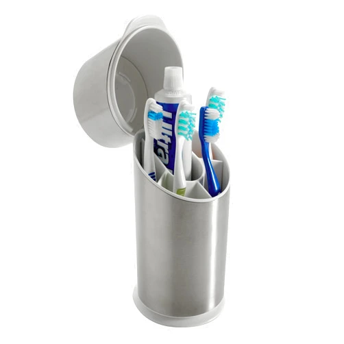 OXO Good Grips Stainless Steel Toothbrush Organizer 9.75 Inch
