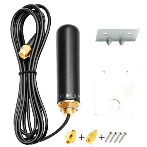 CHHLIUT 3G 4G LTE Outdoor Vandal Resistant MIMO Omni-Directional Screw Mount Antenna SMA/TS9 Connector
