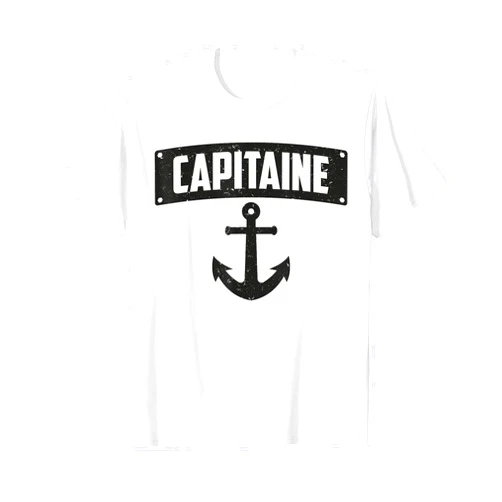 Capitaine cadeaux & dictons fête des pères Captain Boats Motor Gift Boat T-Shirt