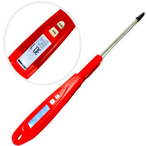 ThermalinX Digital Meat Thermometer for Grilling, Instant Read Food Thermometer with Backlight for Grill, Cooking, Oil Deep Fry, BBQ, Candy and Roast