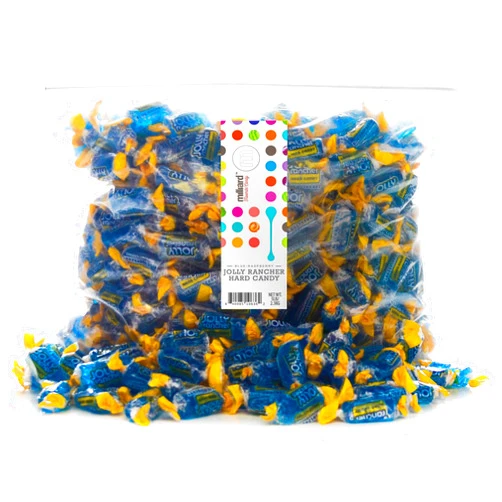 Jolly Rancher Hard Candy - Blue Raspberry - 5 Pound Resealable Bag