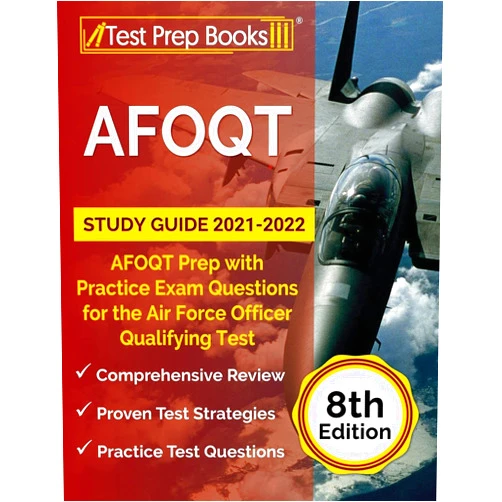 By Joshua Rueda (Author) AFOQT Study Guide 2021-2022: AFOQT Prep with Practice Exam Questions for the Air Force Officer Qualifying Test [8th Edition]
