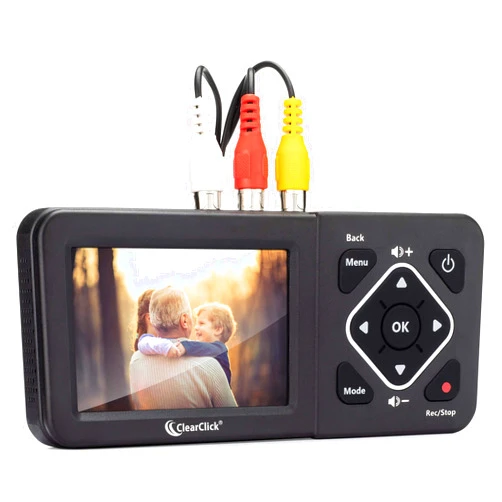 ClearClick Video to Digital Converter 2.0 (Second Generation) - Record Video from VCR's, VHS Tapes, AV, RCA, Hi8, Camcorder, DVD, Gaming Systems