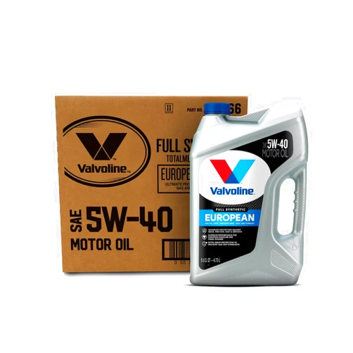 Valvoline European Vehicle Full Synthetic SAE 5W-40 Motor Oil 5 QT, Case of 3