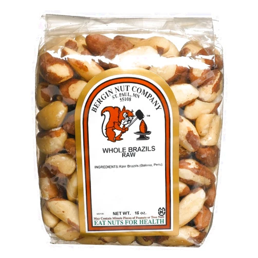 Bergin Fruit and Nut Company Raw Brazil Nuts, 16 oz (454 g)