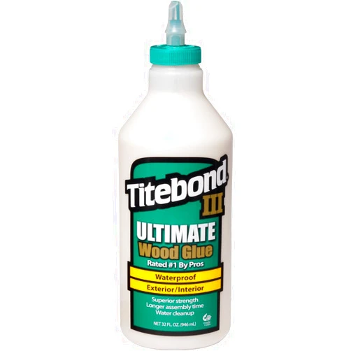 Titebond III Ultimate Wood Glue, Quart
