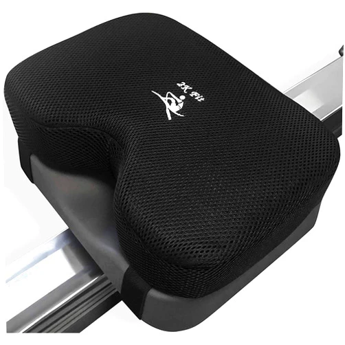 2K Fit Rowing Machine Seat Cushion (Model 2) for The Concept 2 Rowing Machine with Custom Memory Foam, Washable Cover, and Straps- Concept 2 Rower, Recumbent Stationary Bike, WatterRower Seat Pad