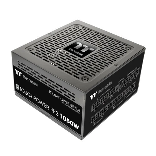 Thermaltake Toughpower PF3 ATX 3.0 1050W 80+ Platinum Full Modular SLI/Crossfire Ready Power Supply; PCIe 5.0 12VHPWR Connector Included; 10 Year Warranty; PS-TPD-1050FNFAPU-L